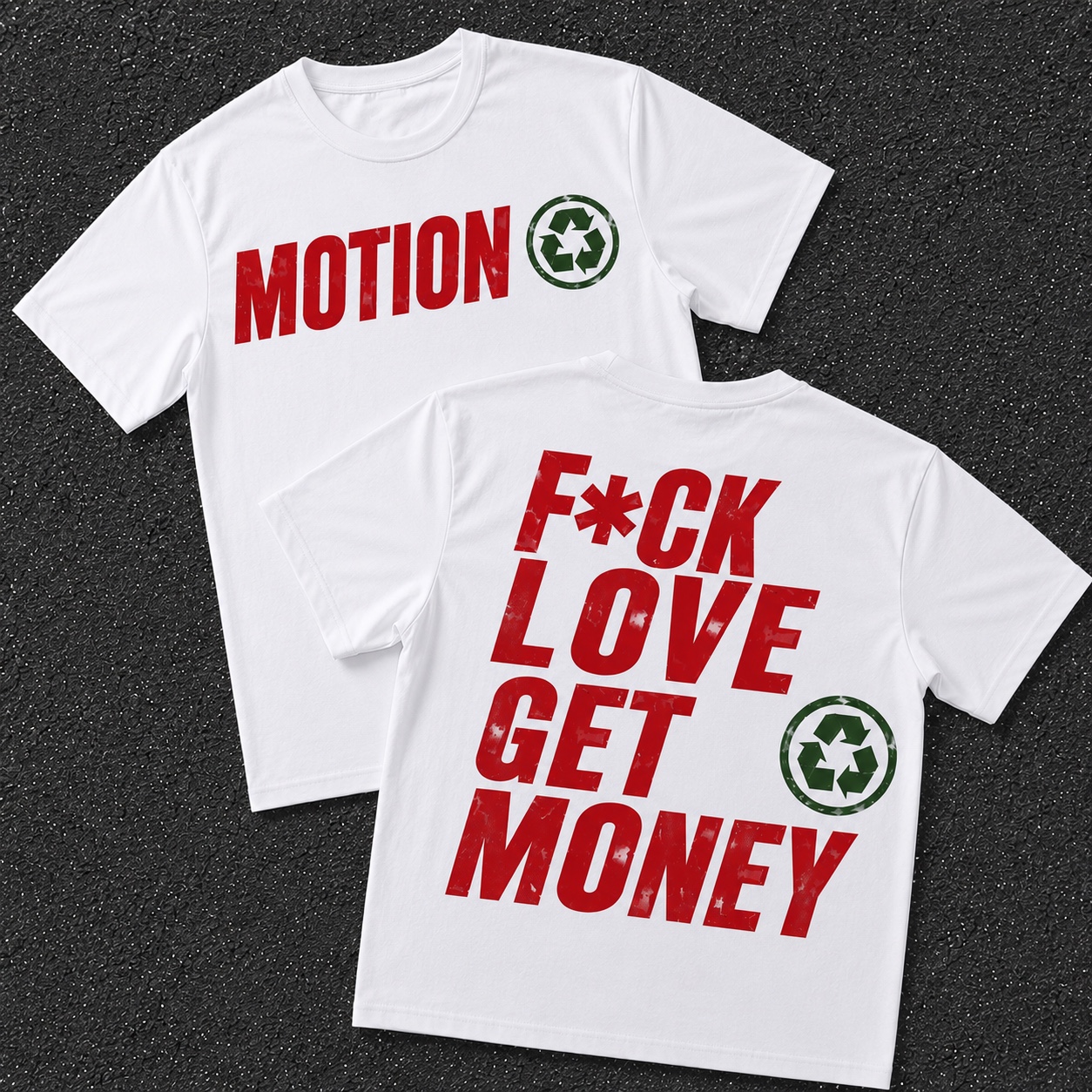 Motion ♻️ shirt mockup