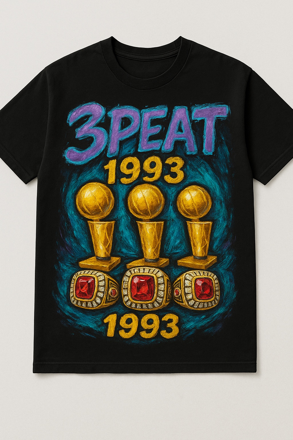 3PEAT 1993 shirt mockup